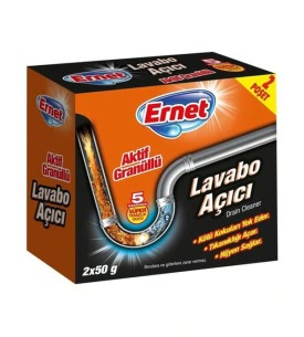 Ernet Lavabo Açıcı 2 Li Granüllü