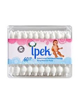 İpek Kulak Pamuğu Çocuk 60 Lı