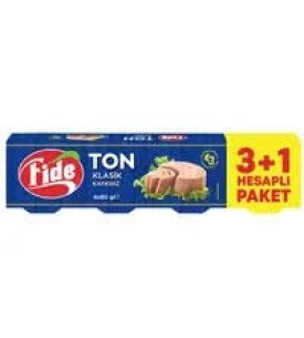 Fide Ton Balığı Klasik 4X80 Gr 3+1