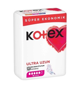 Kotex Ultra Uzun 18 Li