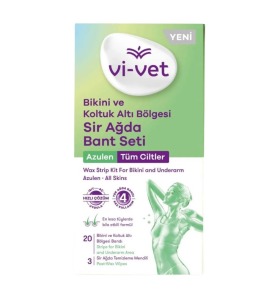 Vivet Bikini Ve K.Altı S. Ağda Bant Seti Azulen