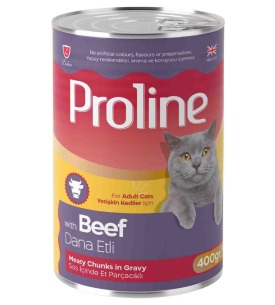 Proline Konserve Kedi Maması 400 Gr Dana Etli