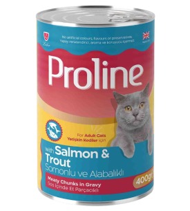 Proline Konserve Kedi Maması 400 Gr Alabalık Somon