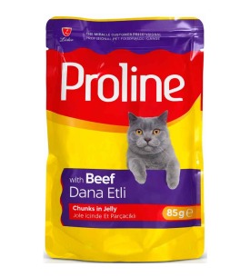 Proline Kedi Pouch Mama Dana Etli 85 Gr