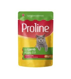 Proline Kedi Pouch Mama Kuzu Etli 85 Gr