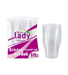 Miss Lady Kristal Bardak 10 Lu