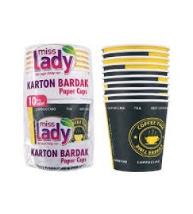 Miss Lady Karton Bardak 10 Lu
