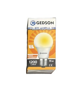 Gedson Led Ampul 15 W Sarı