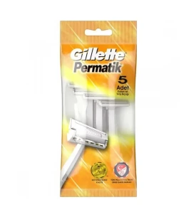 Gillette Permatik 5 Li Poşet