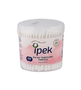 İpek Kulak Pamuğu Yuvarlak 200 Lü