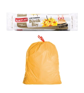 Koroplast Çöp Tor. Büzgülü Büyük Boy Vanilya Kokusu