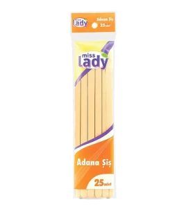 Miss Lady Adana Şiş 25 Cm 25 Li