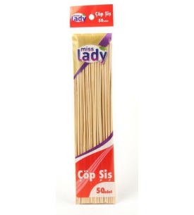 Miss Lady Çöp Şiş 50 Adet