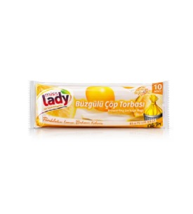 Miss Lady Çöp Torbası Büzgülü Orta Limon