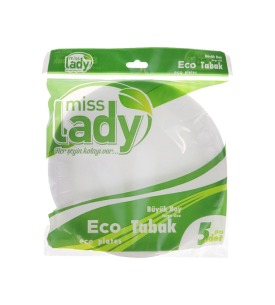 Miss Lady Köpük Tabak Büyük 5 Li