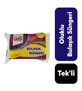 Miss Lady Bulaşık Süngeri Oluklu
