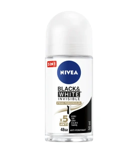 Nivea Roll-On Kadın B&W İpeksi