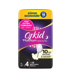 Orkid Büyük Platinum Gece Extra 16 Lı No: 4