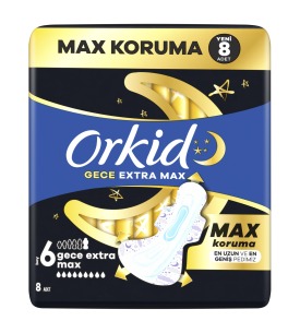 Orkid Büyük Ultra Gece Extra Max 8 Li No:6