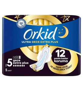 Orkid Tekli Ultra Gece Extra Plus No: 5