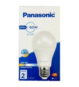 Panasonic Led Ampul 8,5 W Sarı Işık