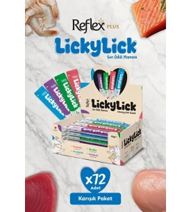 Reflex Plus Lickylick Ödül Maması 4 Çeşit 72 Adet