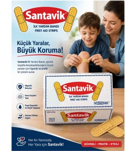 Santavik Yara Bandı 10 Lu (Bez)