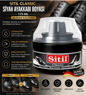 Sitil Ayakkabı Boyası 175 Ml Siyah