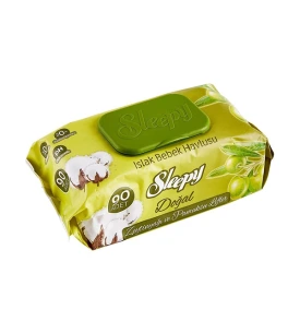 Sleepy Islak Havlu 90 Lı Zeytinyağlı