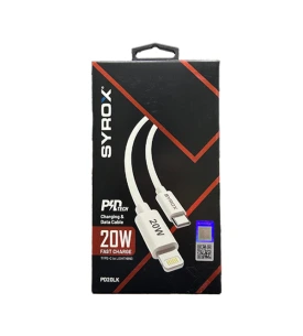 SYROX PD20LK TYPE-C TO LİGHTNİNG KABLO 20 W