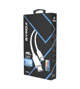 SYROX PD25TK TYPE-C TO TYPE-C KABLO