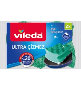 Vileda Çizmez Sünger Oluklu 2 Li
