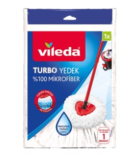 Vileda Yedek Turbo %100 Mikrofiber