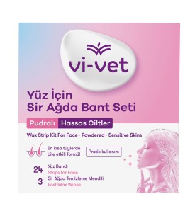 Vivet Yüz Ağda Bandı Pudralı